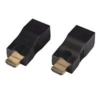hdmi экстендер by 2xcat-5e/6 w/tx + rx 30m  фото