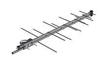 антенна тв внешняя уличная bas-1111-р печора-f цифровая эфирная для dvb-t2 телевидения рэмо  фото