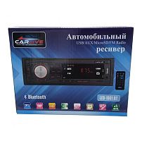 автомагнитола 1din carlive led-1801 bt, led экран, bluetooth, пульт ду, fm радио, aux, usb, aps  фото